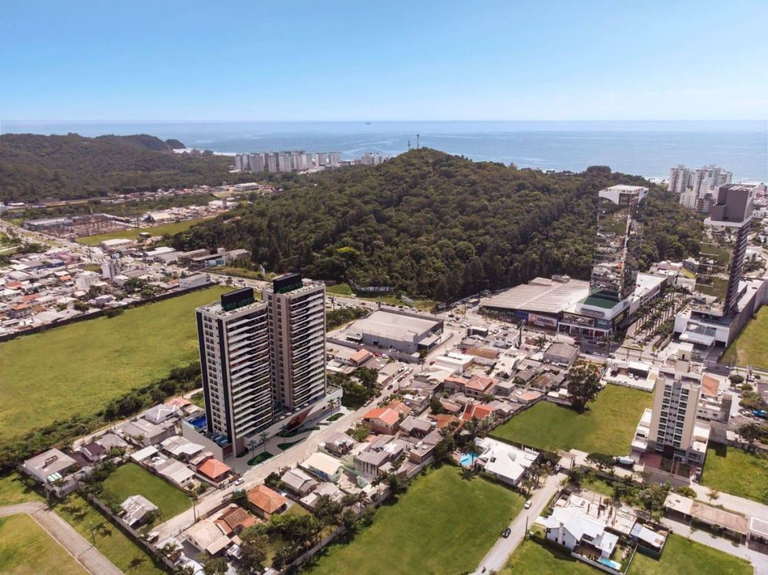 Apartamento à venda com 3 quartos, 106.87m² - Praia Brava,Itajaí