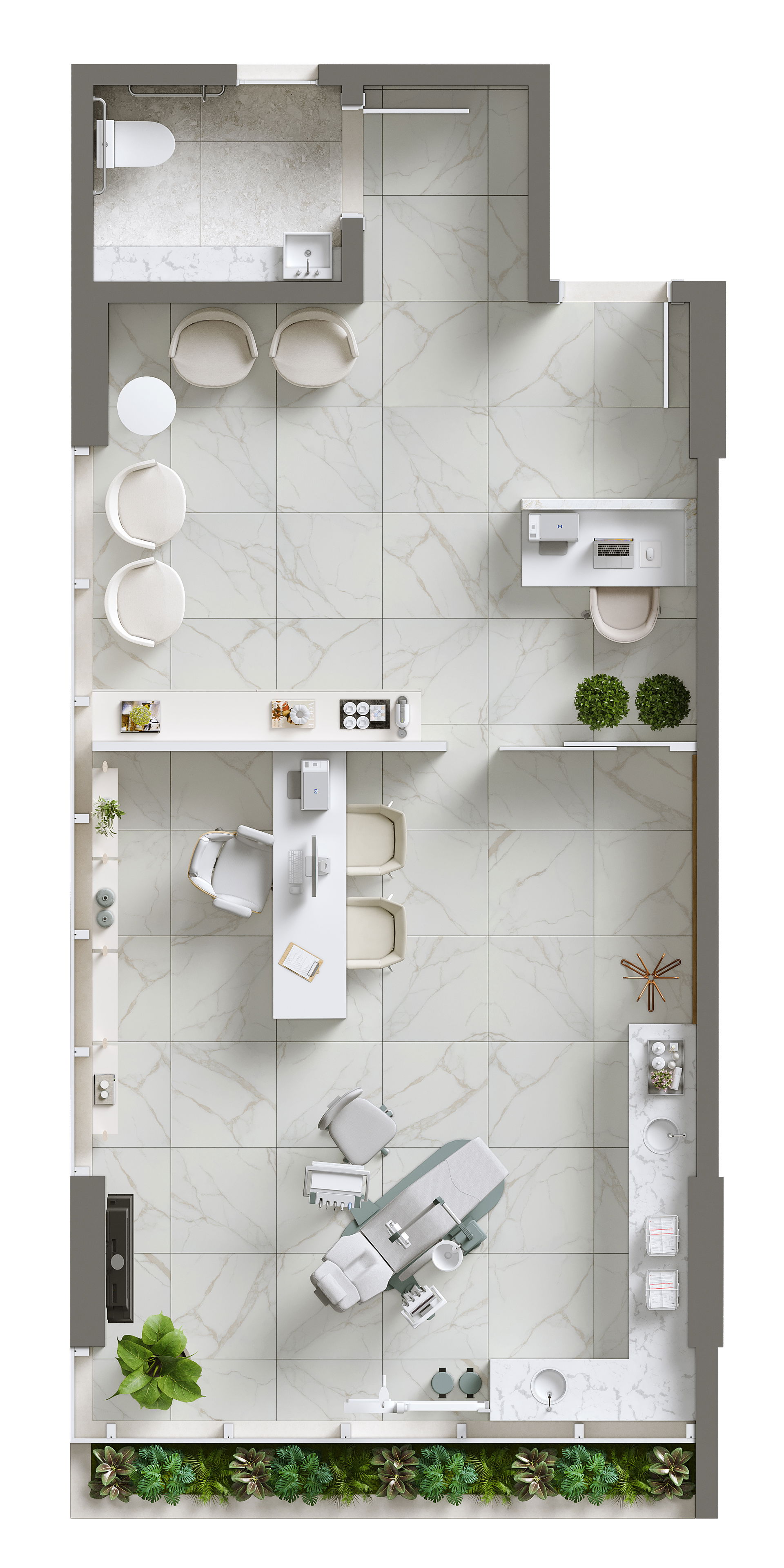Plantas do Empreendimento Brickell Business